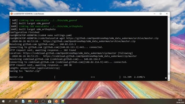 Tutorial to install OpenDroneMap (ODM) in Windows 10 смотреть онлайн