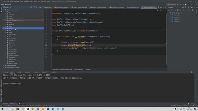 Laravel создание Блога 16. Добавляем атрибуты для загрузки изображений смотреть онлайн