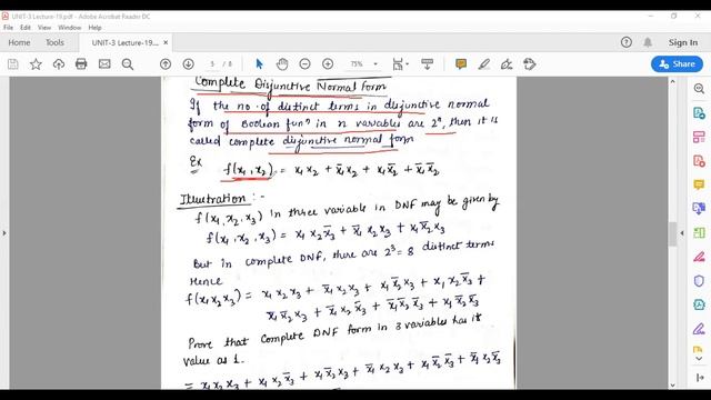 L-19 Boolean Identities II Conjunctive Normal Form II Disjunctive Normal Form BY- Sonika Bhatnaga смотреть онлайн
