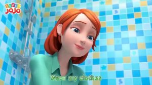 Johny Yes Papa Let's Take A Bath|Baby -Nursery Rhymes &Kids Songs - Super JoJo|Давайте возьмем ванн