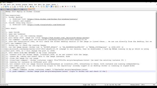 Hand on Tutorial: How to Set up MSSQL Server 2019 on Ubuntu Docker from the scratch, Step by Step смотреть онлайн