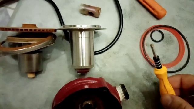 Как самостоятельно разобрать, обслужить насос Jemix..mp4