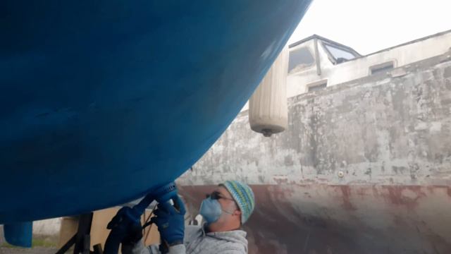 #13 ATAP... Sn Zero Ep2 Painting a 50 year old Sailboat ⛵ part 1 sanding the bottom. смотреть онлайн