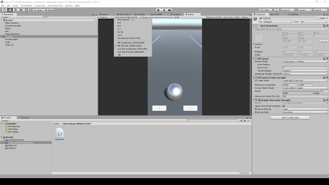 Work With Different Screen Resolutions & Aspect Rations | Unity смотреть онлайн