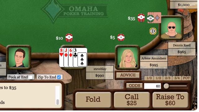 Omaha Poker Training Poker Simulator Instructions смотреть онлайн