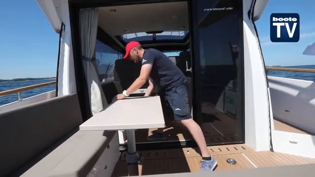 Aquador 35 AQ – легендарный катер старейшего финского бренда | Yachts Expert смотреть онлайн