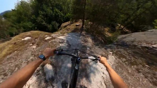 Riding insane lines that most people would not even walk