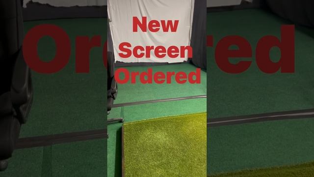 $1000 Frugal Fixer Screen Golf Simulator! See how here! смотреть онлайн