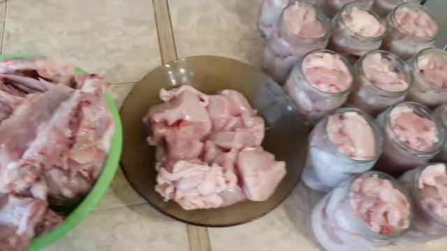 Куриная тушенка Автоклаве Домашний Стандарт на пару. смотреть онлайн