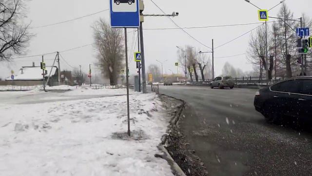 Снегопад в Нижнем Тагиле 24 марта 2021 года. смотреть онлайн
