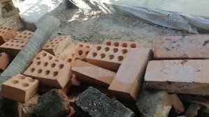 Залили фундамент частями своими руками