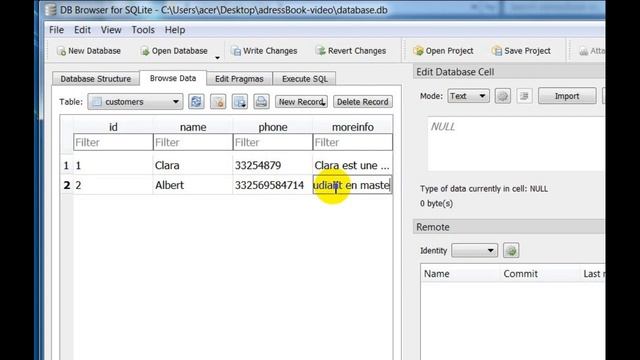 Adress Book With Python Tkinter & SQLite Part4 смотреть онлайн