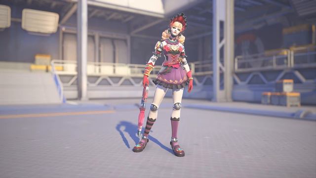 ALL HAUNTED DOLL ASHE ANIMATIONS || Overwatch 2 смотреть онлайн