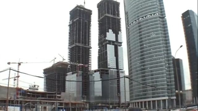 видос-архив стройка Москва-Сити (11 марта 2008) JVC CAMRIP fisheye_editiON смотреть онлайн