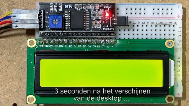 IP adres en klok op LCD 1602 bij opstart Raspberry Pi смотреть онлайн