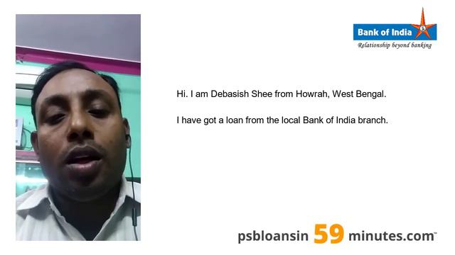 Home Loan - Bank of India - PSB Loans in 59 Minutes - Customer Testimonials #17 смотреть онлайн