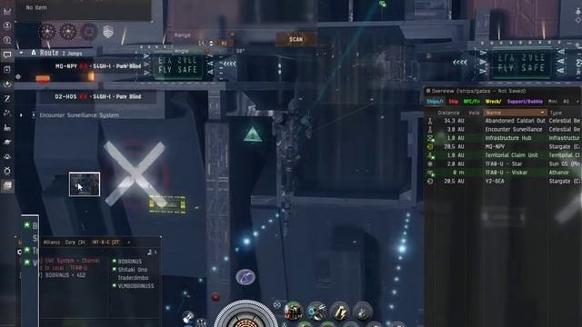 Игра в Eve online - много окон и за всеми следим в Ontopreplica смотреть онлайн