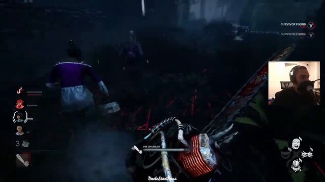 Chainsaw Only Hillbilly Game w/ Curving Tips | Dead by Daylight смотреть онлайн