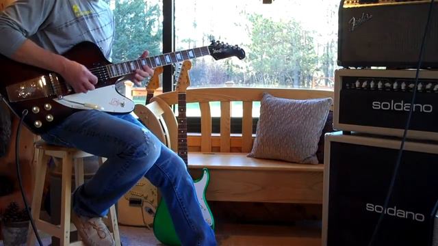 1973 Ibanez Firebird eddievegas.com Eddie Vegas смотреть онлайн