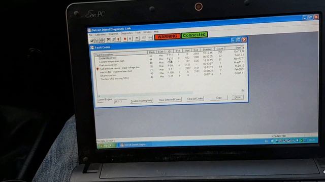 Техпривет. Детройт 60 серия. Диагностика двигателя азотной установки JEREH . Замена форсунок. смотреть онлайн