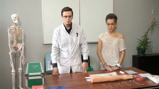 Первая помощь при ДТП#6. Виды кровотечений смотреть онлайн