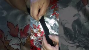 Как сделать воротничок, что бы петух не кукарекал. Воротник скорая помощь.