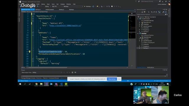 SDN Cast 127 - Carlos Landeras about ASPNETCore Diagnostics and Xabaril Coding, BeatPulse смотреть онлайн