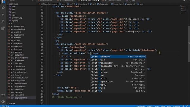 #26 - Pagination | Belajar Bootstrap 5 смотреть онлайн