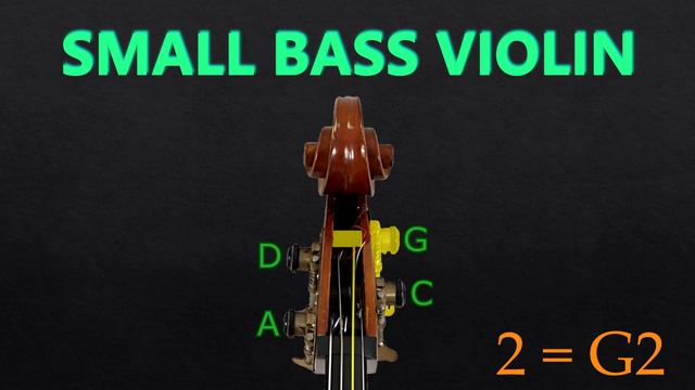 Small Bass Violin Tuning - Violin Tuner (Octet Family) (Pizzicato) (A=440) смотреть онлайн