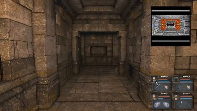 Bloodwych - Remake Comparison (Legend of Grimrock) смотреть онлайн