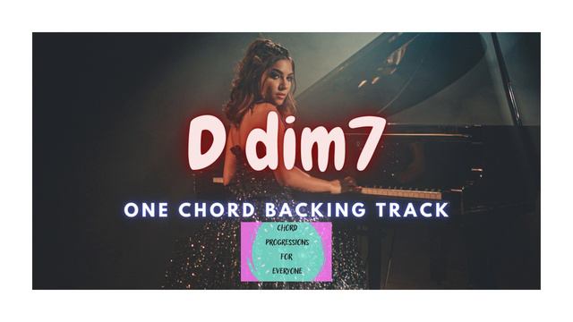 D dim7 - ONE CHORD JAM PIANO BACKING TRACK смотреть онлайн