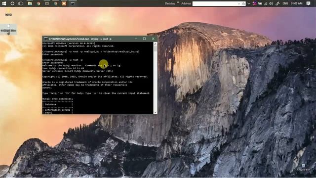 Learn MySQL with CMD - Part 3 Backup & Restore DB смотреть онлайн