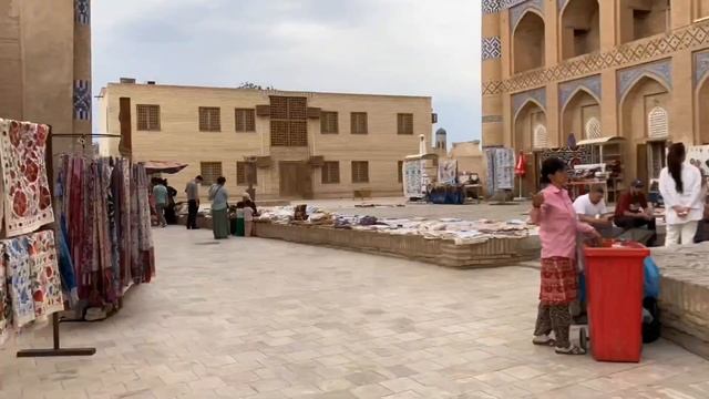 Прогулка по Хиве (Узбекистан) смотреть онлайн