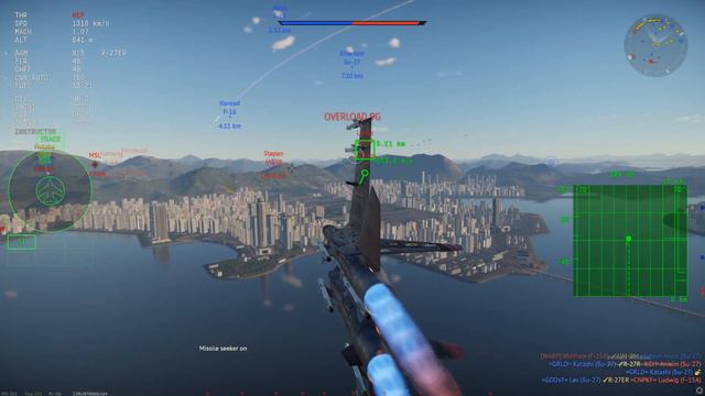 🚀 FLYING TOP TIER ON EASY MODE-SU-27 REVIEW 🌟[WAR THUNDER] смотреть онлайн