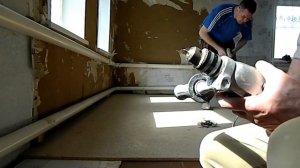 Монтаж дсп на полы