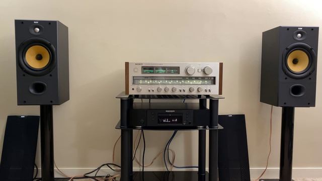 Bowers & Wilkins DM 602 S2 And Sony STR-V6 смотреть онлайн