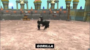 Gorilla vs Wild Animals | SPORE