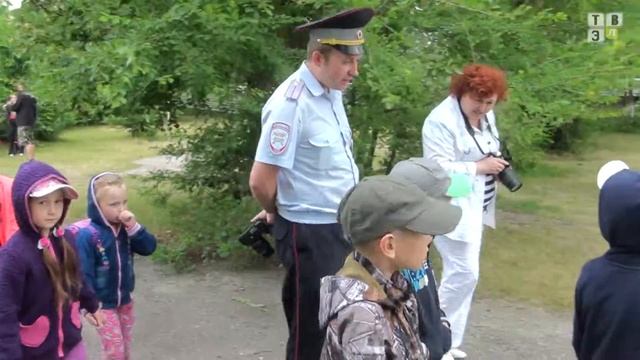 ТВЭл - Викторина на тему ПДД прошла в летнем лагере при лицее (08.07.16)