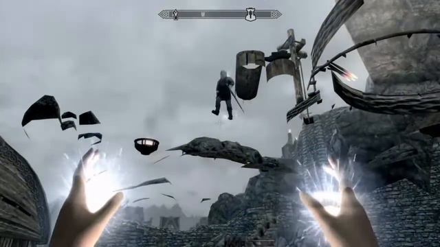 Skyrim: undermap skyforge glitch, work with unofficial patch mod installed !! смотреть онлайн
