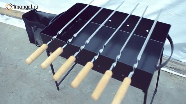 Компактный мангал складной в сумке МС-5 [Интернет-магазин 1mangal.ru (1Мангал)] смотреть онлайн