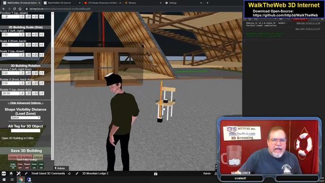Code Walk Through - 3D Internet - Like WordPress for Games (Open Source) смотреть онлайн