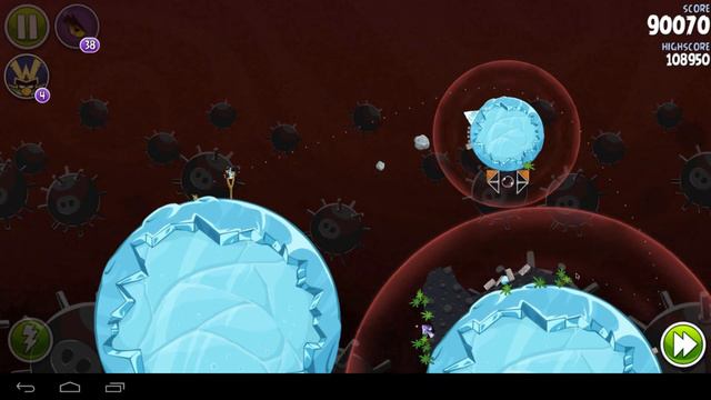 Angry Birds Space Danger Zone Level #13 110070 смотреть онлайн