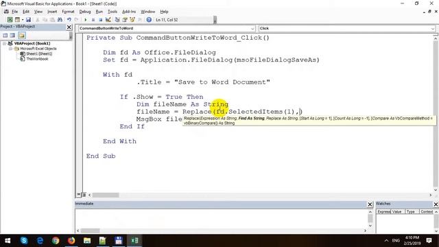 How to Write on Word from Excel using VBA смотреть онлайн