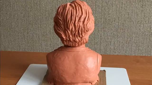 Скульптура по фотографии "Мама".Sculpture according to the photo смотреть онлайн