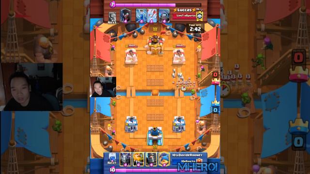 Best Golem night Witch bomber deck 👈 Luccas Clash Royale смотреть онлайн