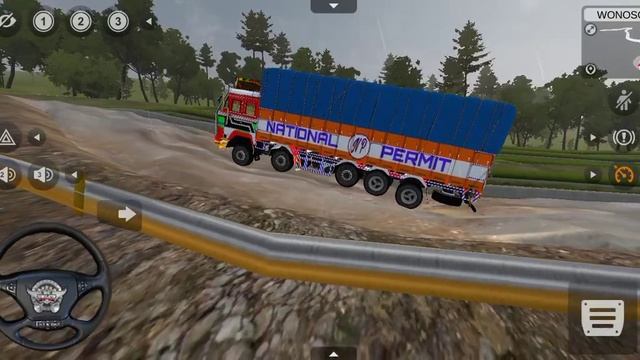 Bus simulator indonesia truck gameplay Ashok layland gameplay 2023 смотреть онлайн