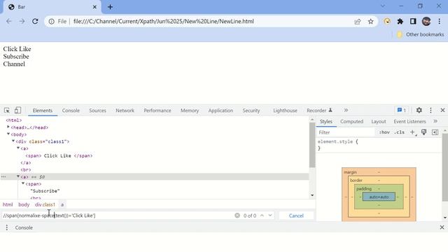 How to Ignore New Line and Space in X-path смотреть онлайн