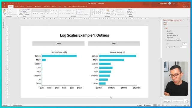 When and How to Use Log Scales in Think-Cell смотреть онлайн