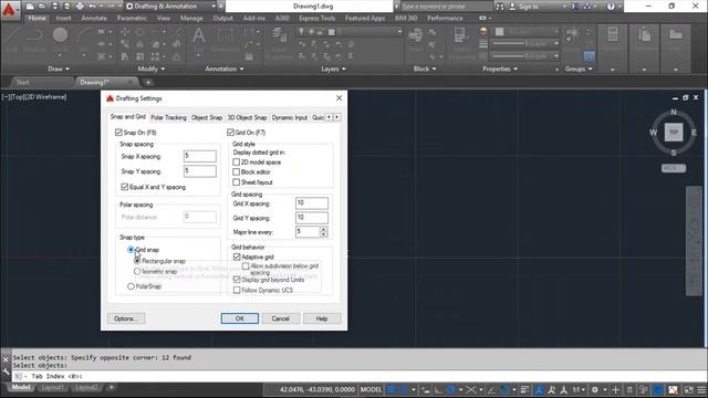 AutoCAD 2016 English - Lesson 16/149 - Drafting tools смотреть онлайн