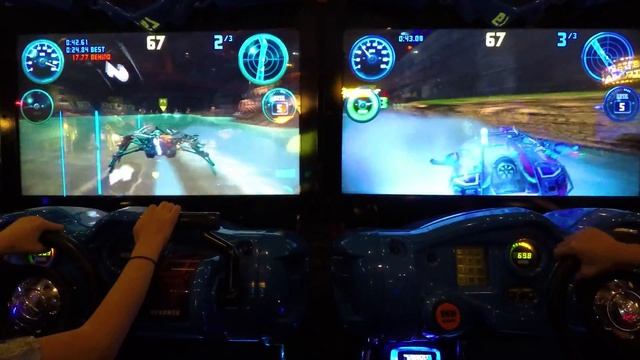 Arcade Game Initial D Arcade Stage 8 Infinity VS H2Overdrive Racer! смотреть онлайн